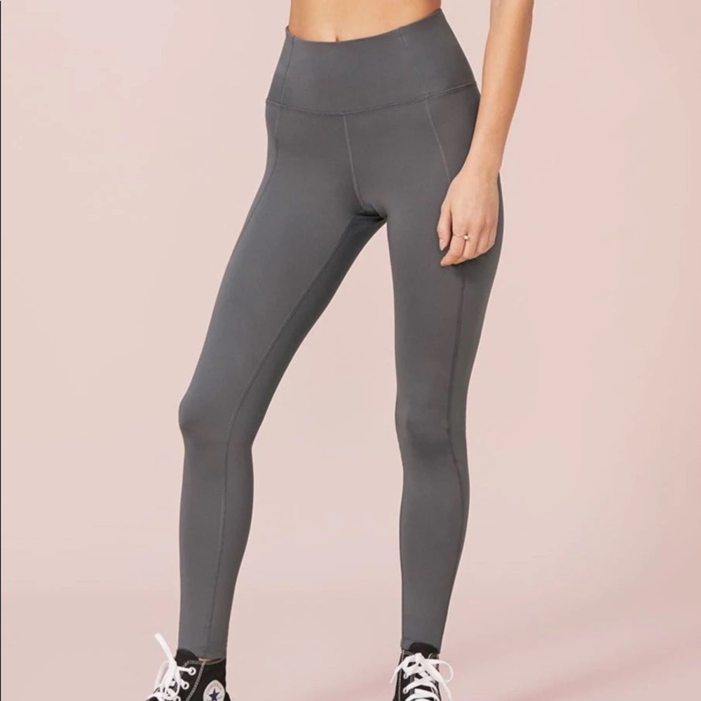 Smoke Girlfriend Collective Compressive High-Rise Leggings